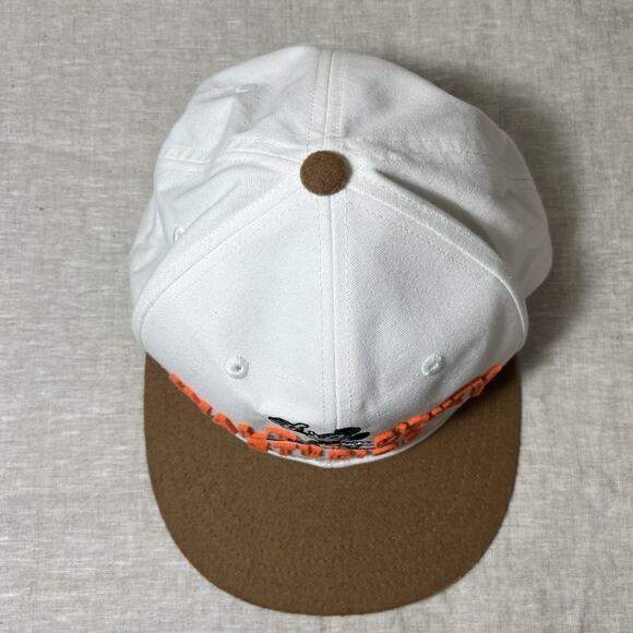 Walt Disney Studios Hat White Mickey Mouse Adjustable Cap Wool‎ Brim 100 Year - Picture 3 of 7